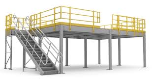 الطوابق الثانوية للمستودع – Mezzanine for a warehouse